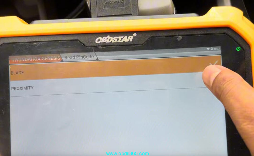 Obdstar Hyundai Elantra 2022 Pin Code Smart Key 2