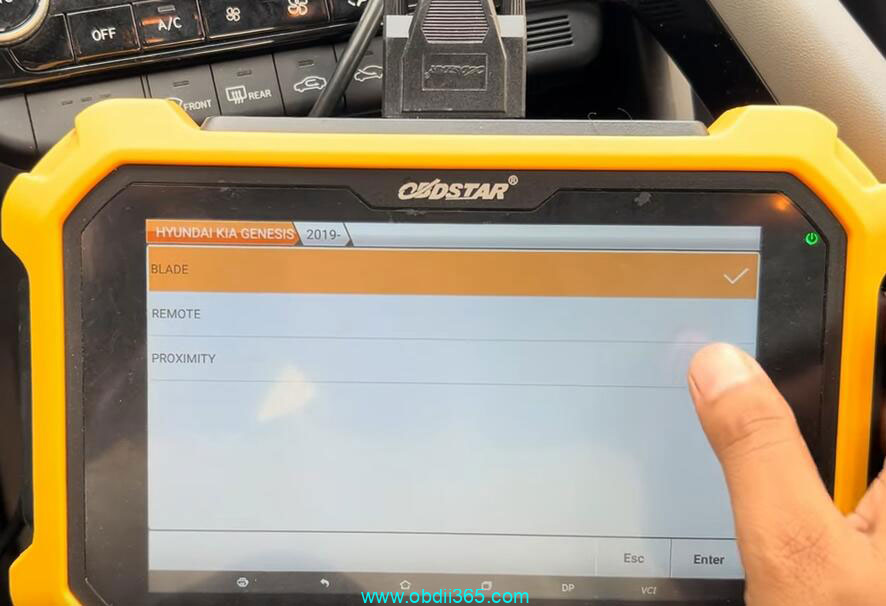 Obdstar Hyundai Elantra 2022 Pin Code Smart Key 5