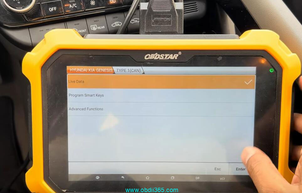 Obdstar Hyundai Elantra 2022 Pin Code Smart Key 7