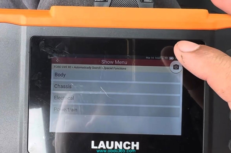 Program 2014 Ford F150 PATS Key with Launch Creader Elite 2.0 FGC