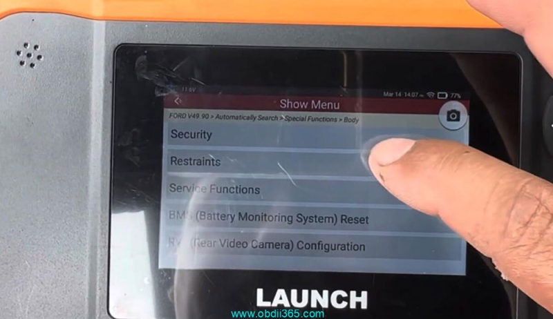 Program 2014 Ford F150 PATS Key with Launch Creader Elite 2.0 FGC