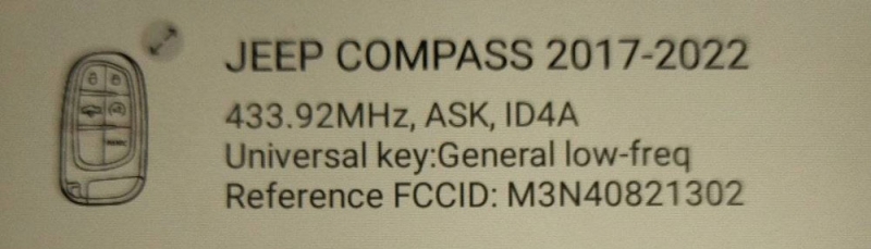 Read Jeep Compass 2020 Pin Code with Xtool X100 PAD3