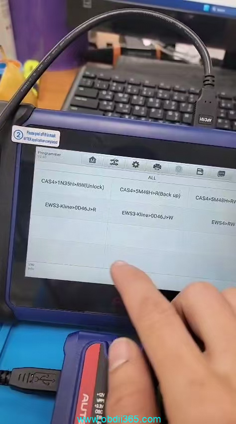 Autel Im508 Bmw Ews3 Communication Failed 5