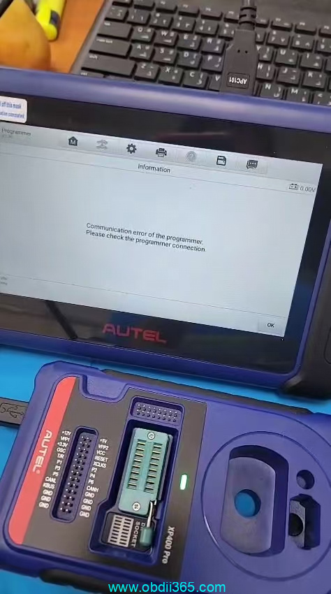 Autel Im508 Bmw Ews3 Communication Failed 7
