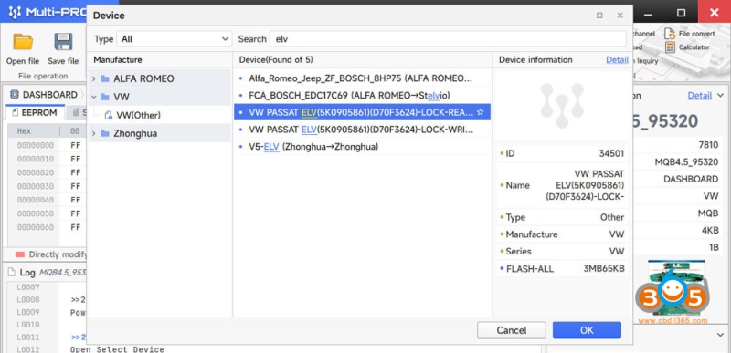 How to Read VAG MQB Locked ELV with Autel IM508 IM608 APB131?