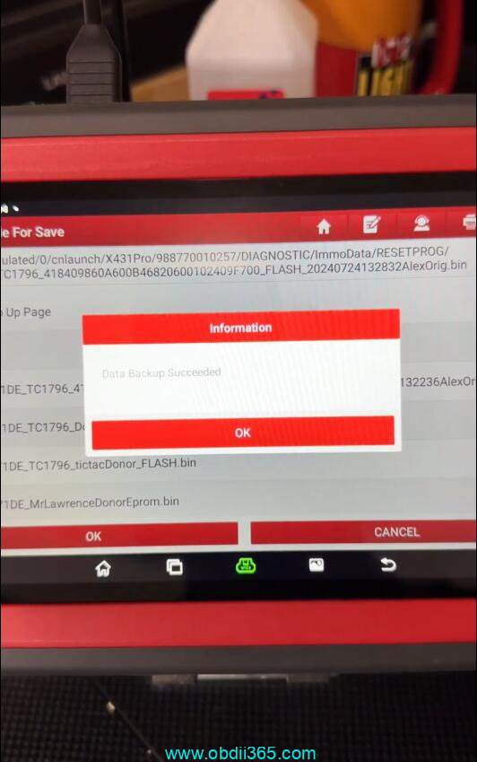 Launch X Prog3 Benz Sim271de Clone 19