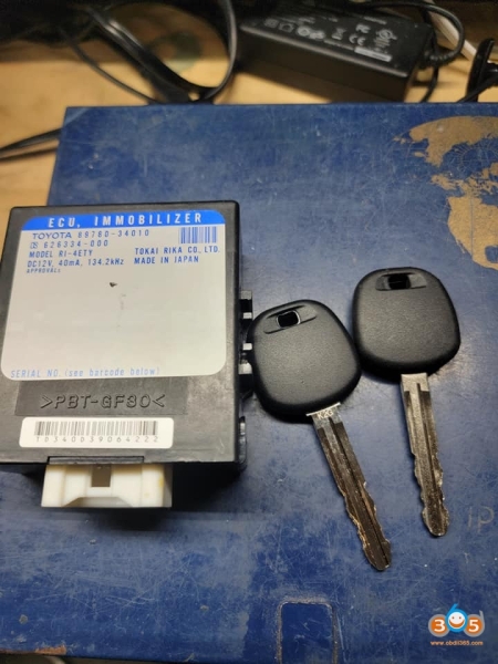 Program 2004 Toyota Sequoia All Keys Lost with Autel IM608 Pro