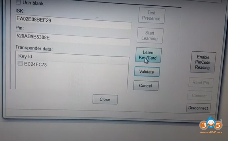 Program Renault Laguna3 Key Card HandsFree with RenoLink 1.87