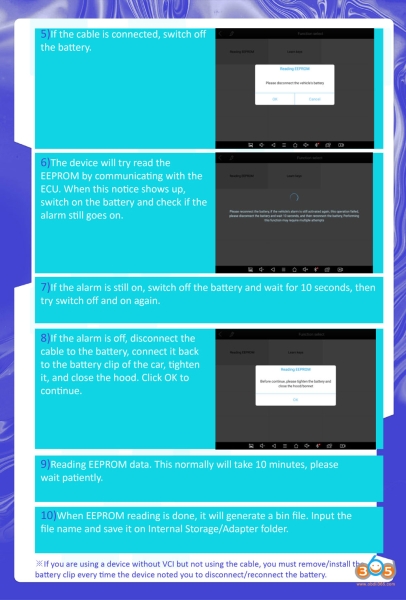 Xtool Program 2015-2020 New Ford All Keys Lost with Active Alarm