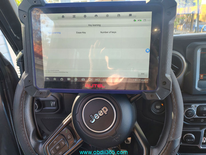 Autel Im608 Ii 2023 Jeep Gladiator Prox 2