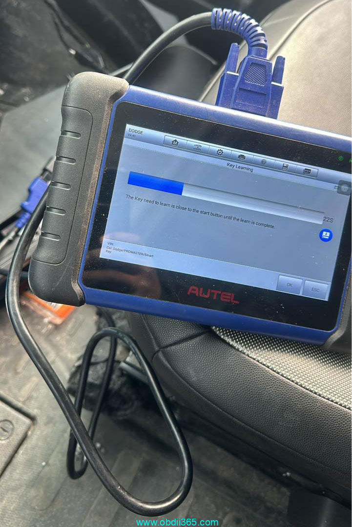 Autel Im508 RAM PRO MASTER 2023 Add Key
