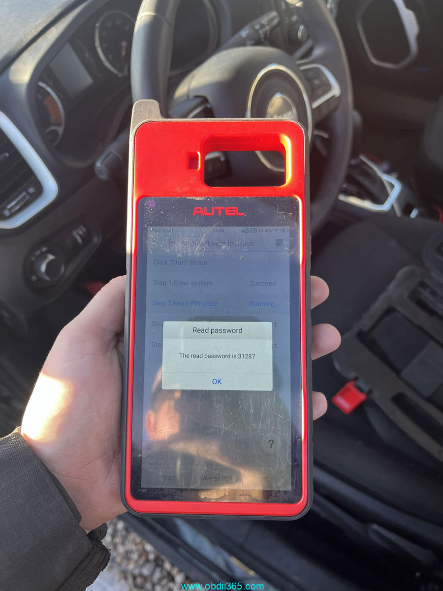 Autel Km100 Read 2020 Jeep Renegade Pin Code