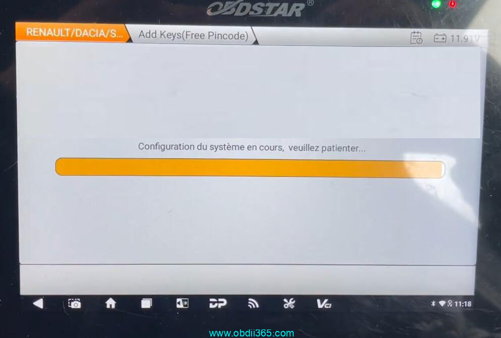 Obdstar G3 Add Renault Clio 5 2023 Key 11