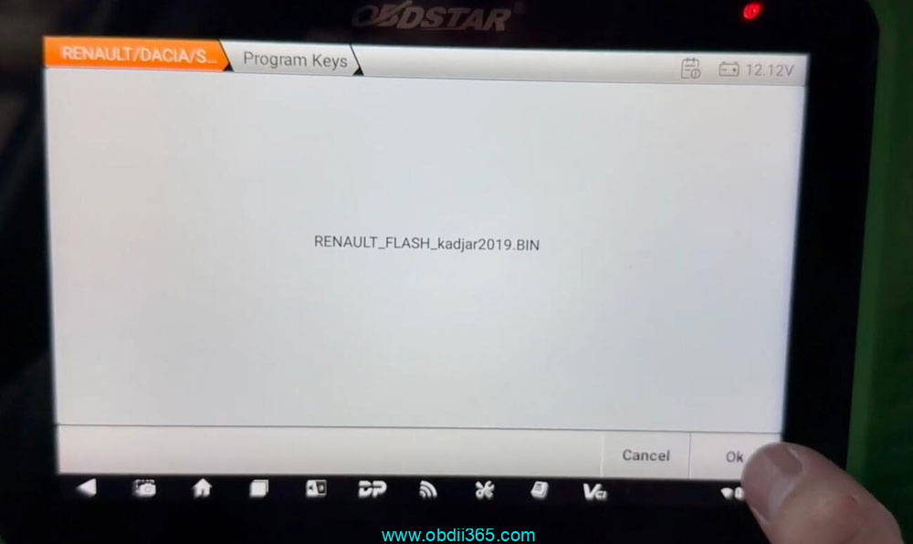 Obdstar G3 Renault Kadjar 2019 Add Key 19