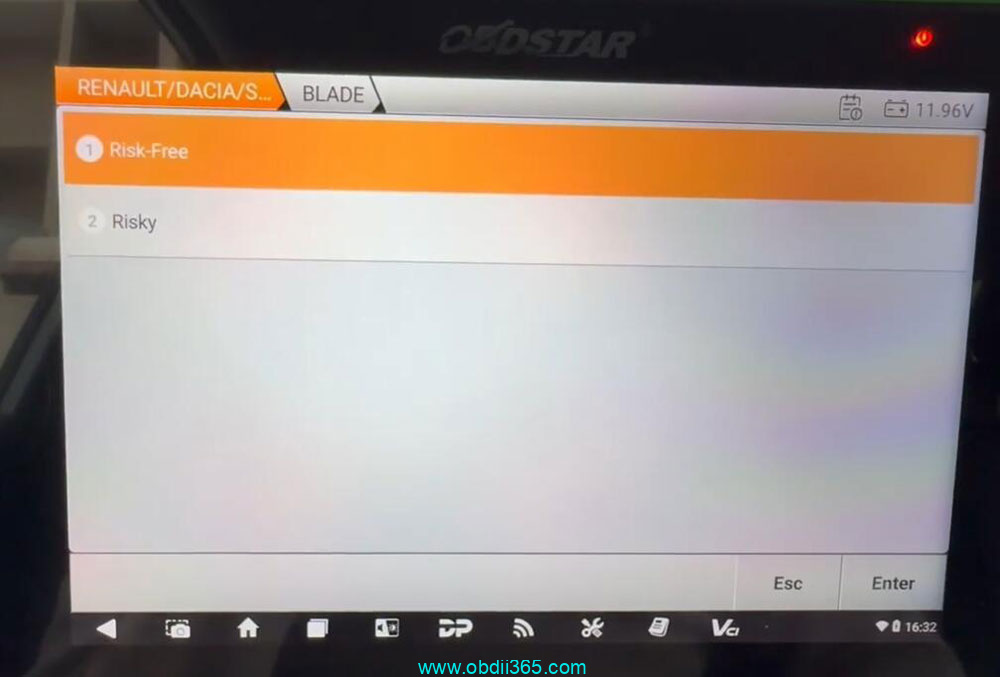 Obdstar G3 Renault Kadjar 2019 Add Key 4