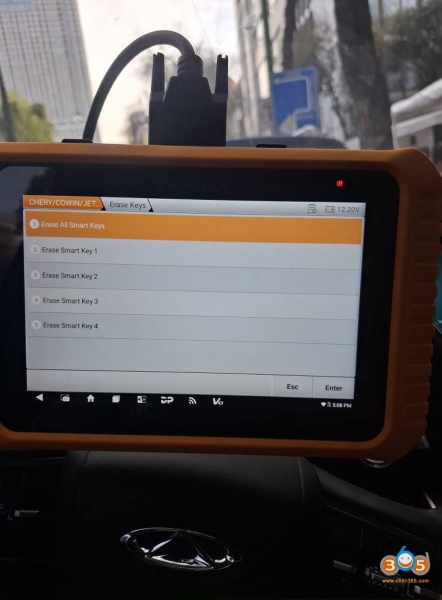 OBDSTAR G3 Program 2024 Chery Omoda 5 All Smart Keys Lost