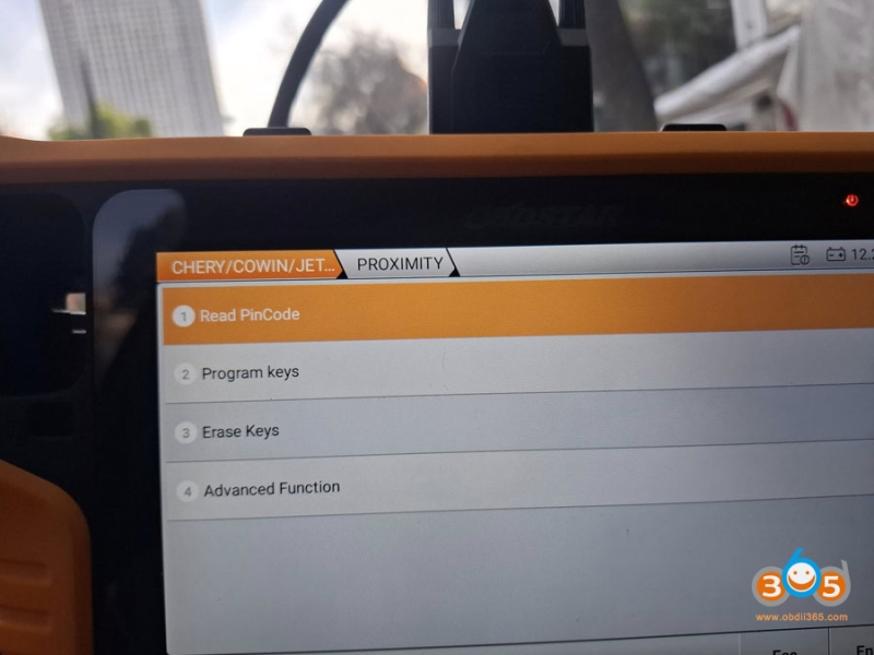 OBDSTAR G3 Program 2024 Chery Omoda 5 All Smart Keys Lost