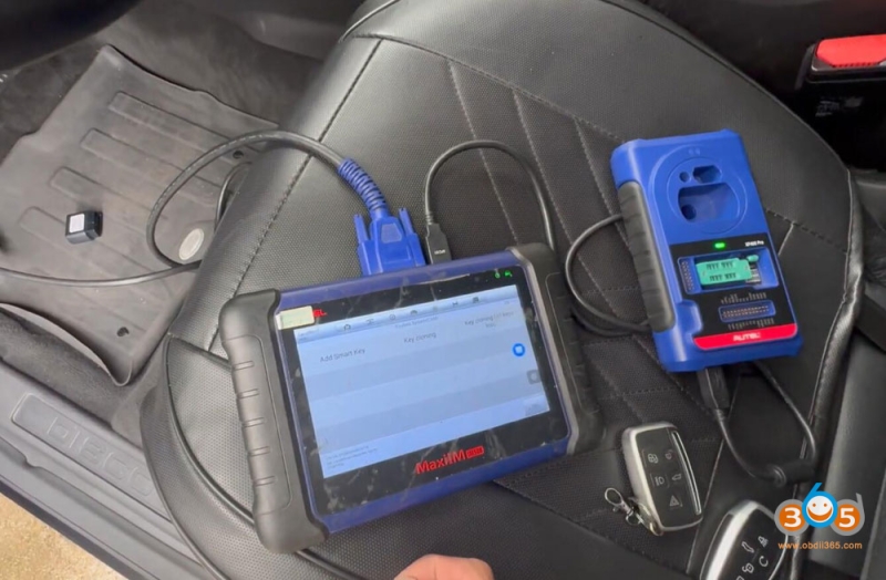 Autel IM608 Clone 2017 Land Rover Discovery Autel iKey via OBD
