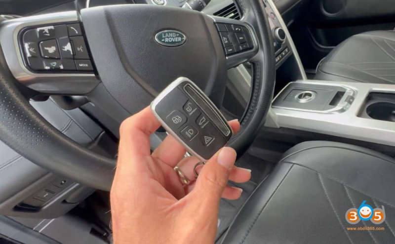 Autel IM608 Clone 2017 Land Rover Discovery Autel iKey via OBD