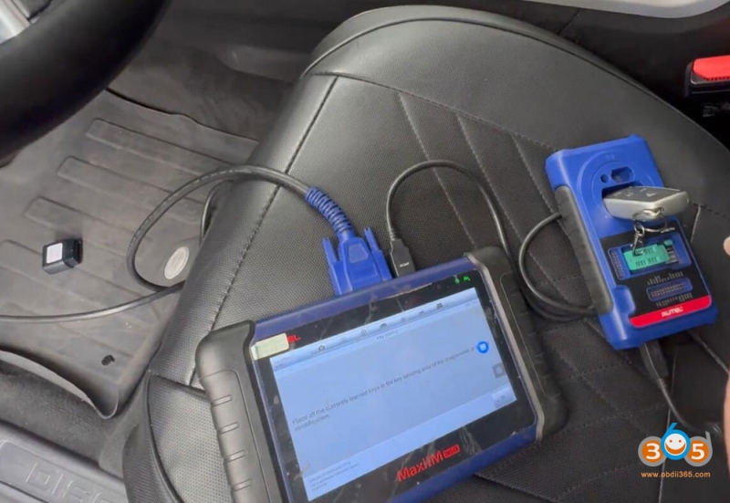 Autel IM608 Clone 2017 Land Rover Discovery Autel iKey via OBD