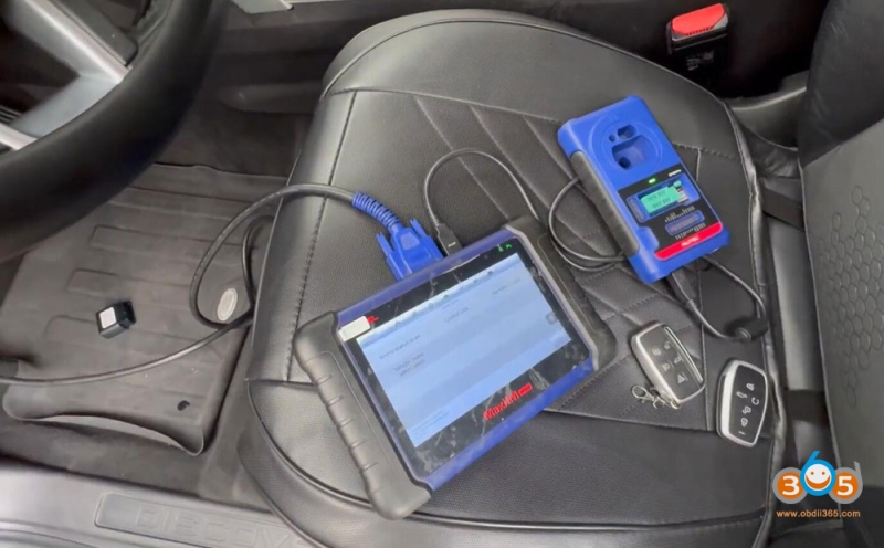 Autel IM608 Clone 2017 Land Rover Discovery Autel iKey via OBD
