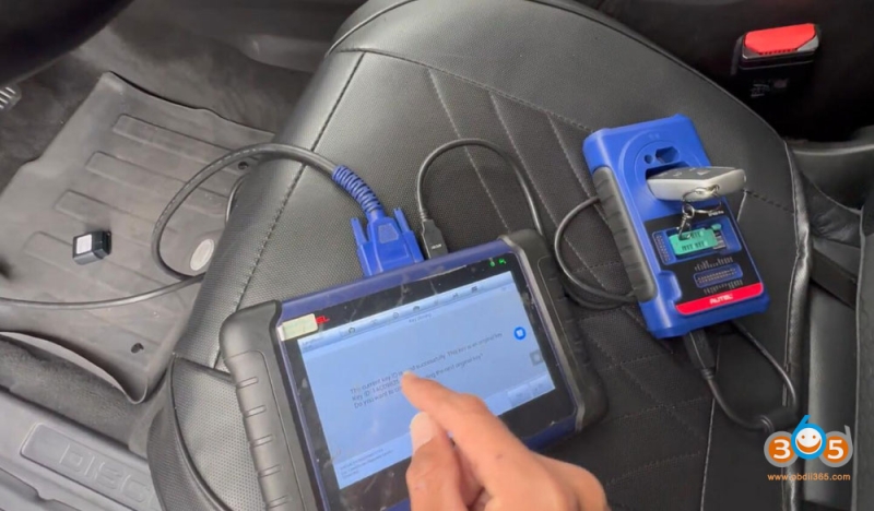 Autel IM608 Clone 2017 Land Rover Discovery Autel iKey via OBD