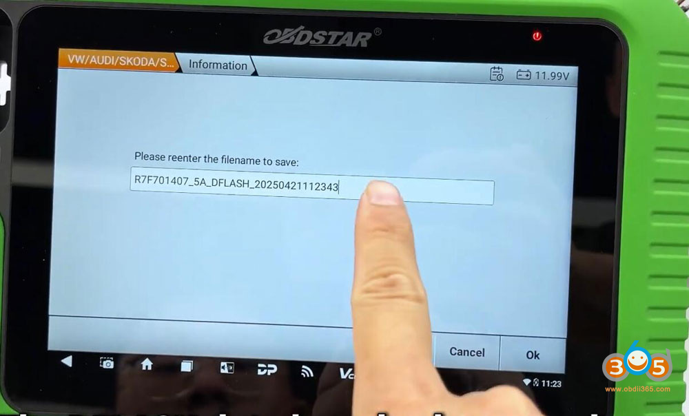Obdstar G3 2018 Vw Tiguan Akl 11