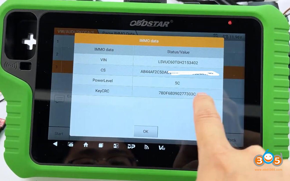 Obdstar G3 2018 Vw Tiguan Akl 13