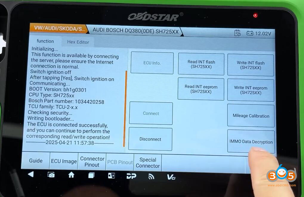 Obdstar G3 2018 Vw Tiguan Akl 24