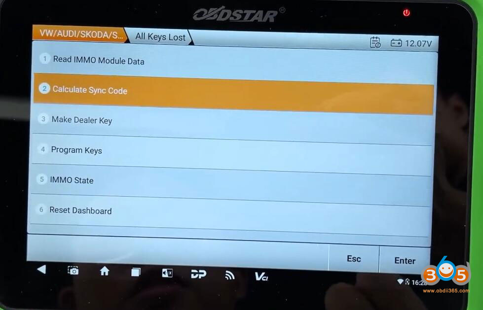 Obdstar G3 2018 Vw Tiguan Akl 34