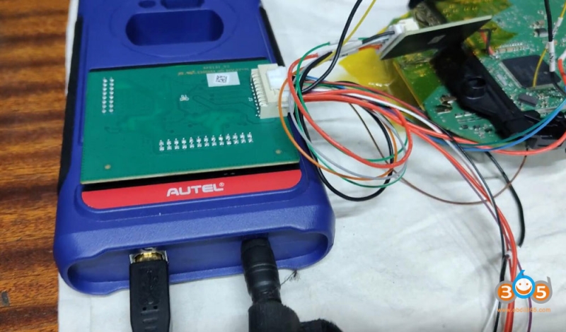 Autel IM608 Adds VW Tiguan 2019 MQB48 Key with APB131 Adapter