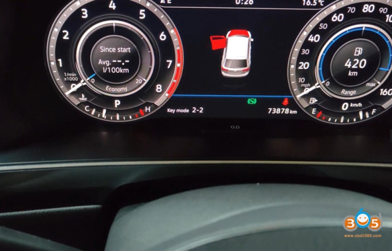 Autel IM608 Adds VW Tiguan 2019 MQB48 Key with APB131 Adapter
