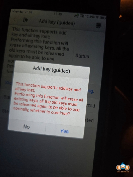 Autel KM100 Adds Hyundai Santa FE 2022 Smart Key via OBD