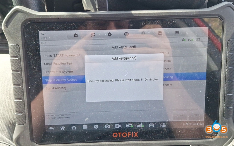 Autel Xhorse Ford Fiesta 2009 AKL Security Access Failed Solution