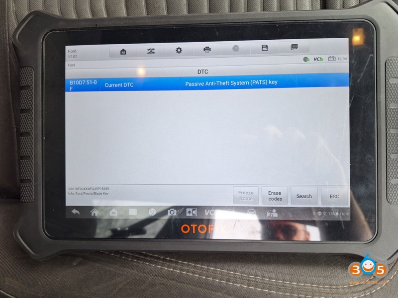 Autel Xhorse Ford Fiesta 2009 AKL Security Access Failed Solution