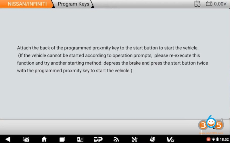 How to Add 2021 Nissan Navara Proximity with OBDSTAR G3?