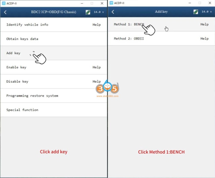How to Add BMW G Series BDC2 Key using Yanhua ACDP2?