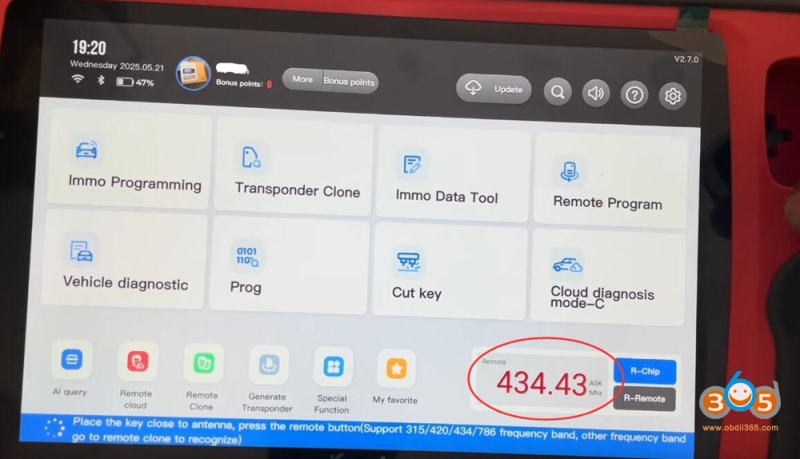 How to Generate VW Golf 7 2017 MQB Key with Autel IM508 and iKey?