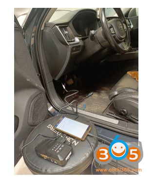 Program Volvo SPA CEM Key with Yanhua Mini ACDP2