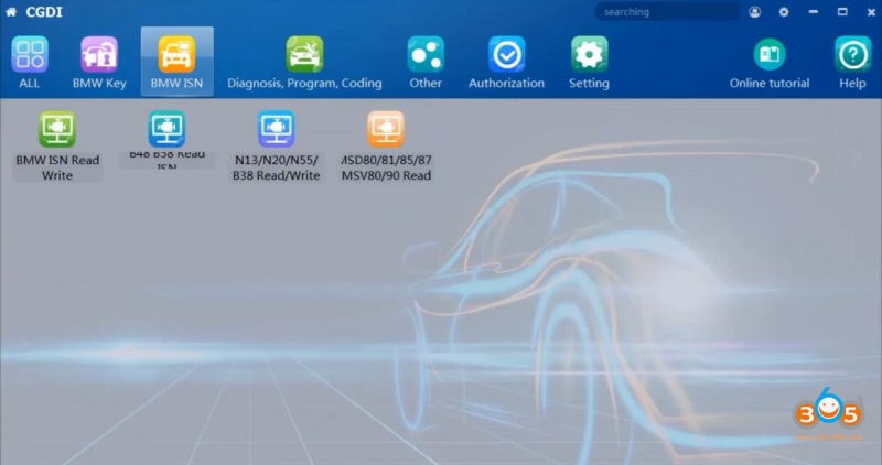 Read BMW EDC16CP35 Engine ECU ISN Code with CGDI BMW