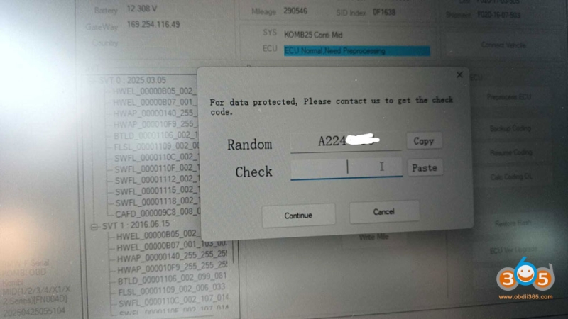 APPRO2 Key Programmer Asks for Check Code?