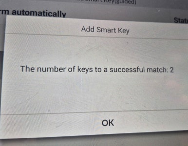 Autel IM508 Adds 2019 Citroen C5 Smart Key via OBD