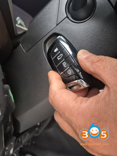 Autel IM508 Adds 2019 Citroen C5 Smart Key via OBD