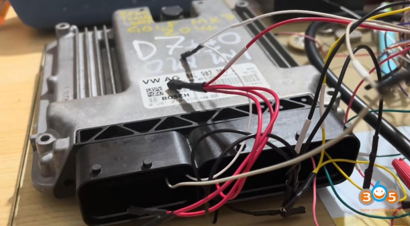 Autel IM508 Read VAG EDC17C64 ECU and Decode CS Code with Gbox3
