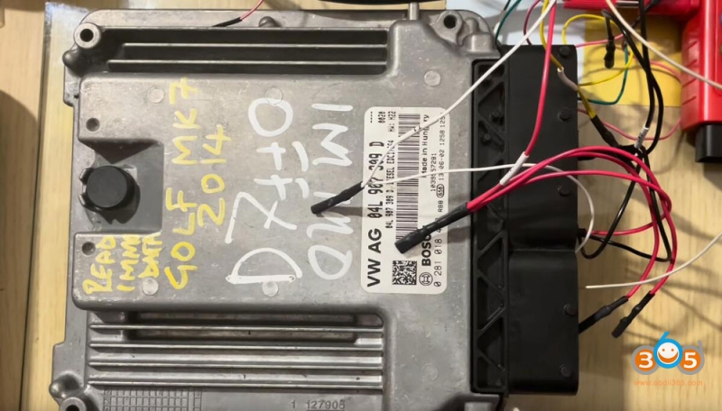 Autel IM508 Read VAG EDC17C64 ECU and Decode CS Code with Gbox3