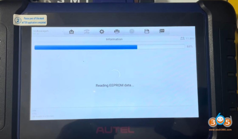 Autel IM508 Read VAG EDC17C64 ECU and Decode CS Code with Gbox3