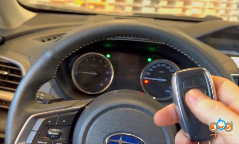 Autel IM608 Adds Subaru Forester 2024 Smart Key Successfully