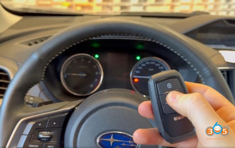 Autel IM608 Adds Subaru Forester 2024 Smart Key Successfully