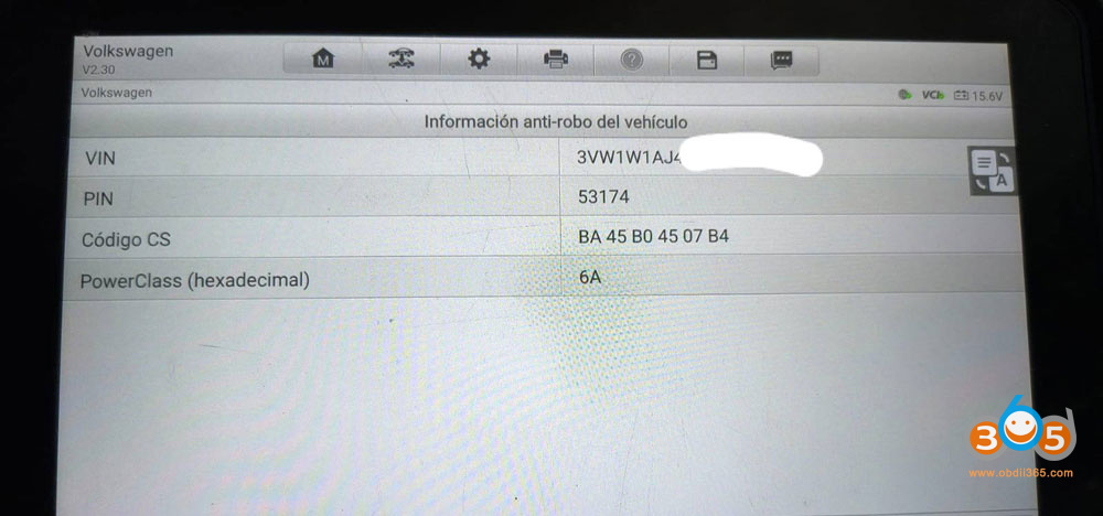 Autel Im608 Update VAG 5K0 ELV 2