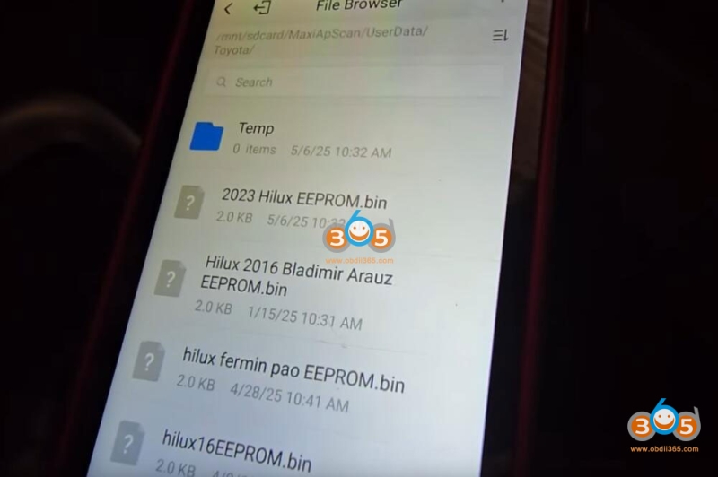 Autel KM100 Program 2023 Toyota Hilux All Smart Key Lost